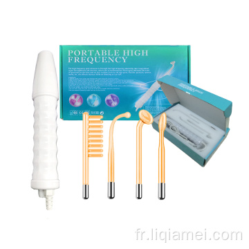 Darsonvals Haut fréquence High Fréquence Facial Wand